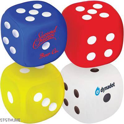 STRESS DICE with Dots 1-6