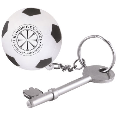 STRESS FOOTBALL KEYRING * (CLEARANCE)