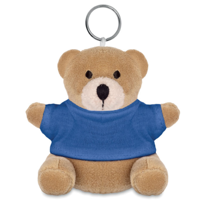 TEDDY BEAR KEYRING in Blue