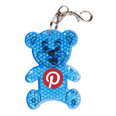 TEDDY HARD REFLECTIVE KEYRINGS