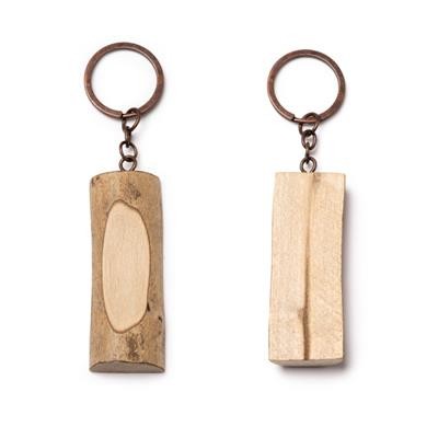 TELMON WOOD KEYRING