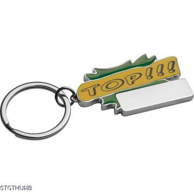 TOP KEYRING in Green