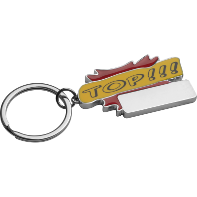 TOP KEYRING in Red