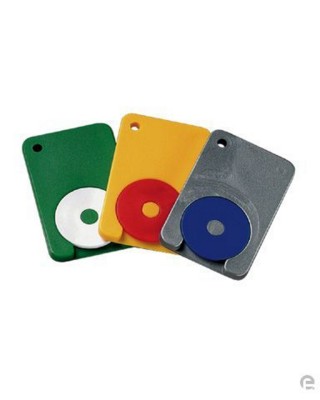 TROLLEY COIN KEYRING