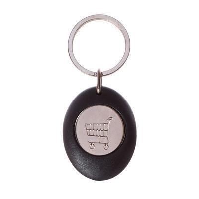 TROLLEY COIN KEYRING