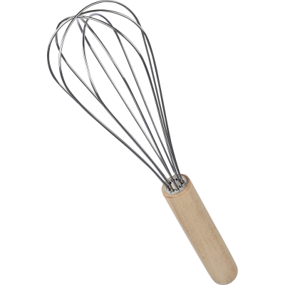 STAINLESS STEEL METAL WHISK in Brown