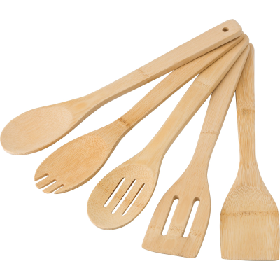 BAMBOO SPATULAS in Brown