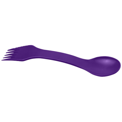 EPSY 3-IN-1 SPOON, FORK, AND KNIFE in Purple