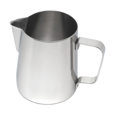 STAINLESS STEEL METAL CONICAL JUG (0,9 LITRE & 32OZ)