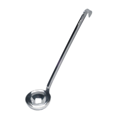 STAINLESS STEEL METAL ONE PIECE LADLE (7OZ)