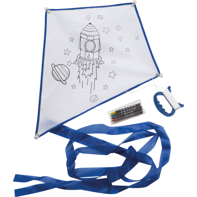 COLOURING KITE in White