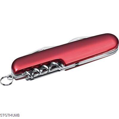 7-PIECE POCKET KNIFE in Red