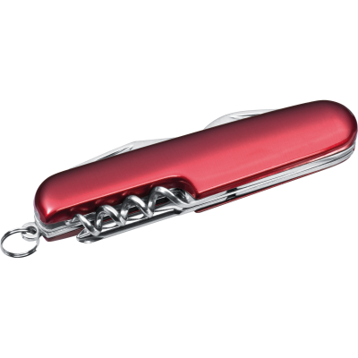 7-PIECE POCKET KNIFE in Red
