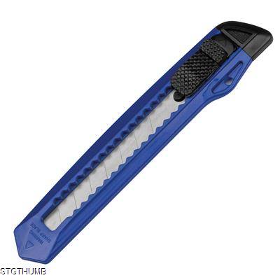 CUTTER KNIFE with Removable Blade in Blue