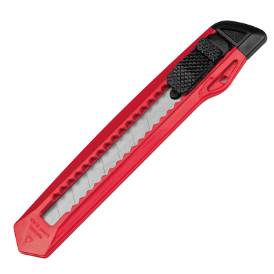 CUTTER KNIFE with Removable Blade in Red