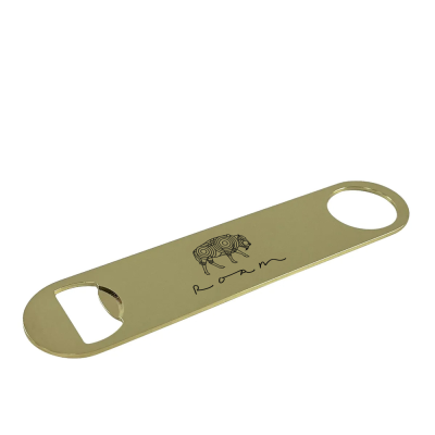 GOLD PLATED BAR BLADE