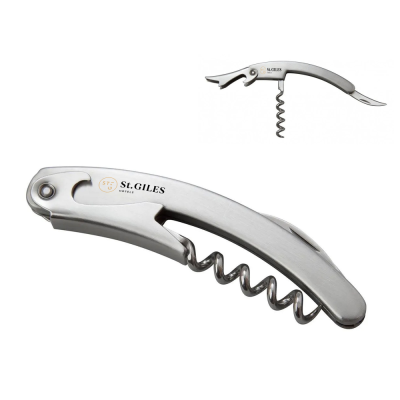 STAINLESS STEEL METAL WAITERS FRIEND BOTTLE OPENER