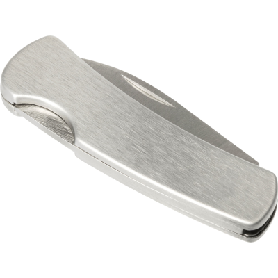 STEEL POCKET KNIFE in Silver