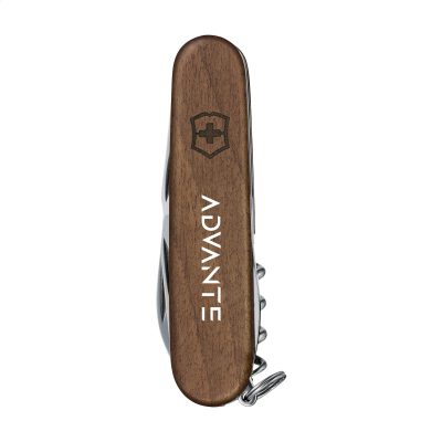 VICTORINOX SPARTAN WOOD POCKET KNIFE in Wood