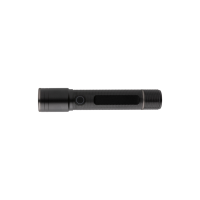 GEAR x RCS RECYCLED ALUMINUM USB-RECHARGEABLE TORCH in Black