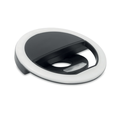 PORTABLE SELFIE RING LIGHT in Black