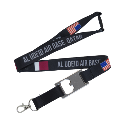 DYE SUBLIMATION LANYARD with Bottle Opener