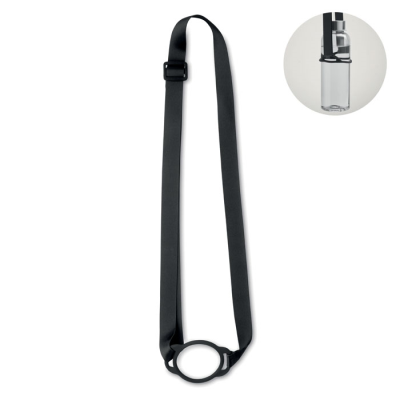 LANYARD with Cup Holder 6Cm in Black