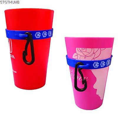 LOW COST LANYARD CUP HOLDER