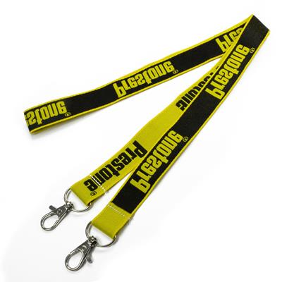 1 INCH DOUBLE ENDED WOVEN LANYARD