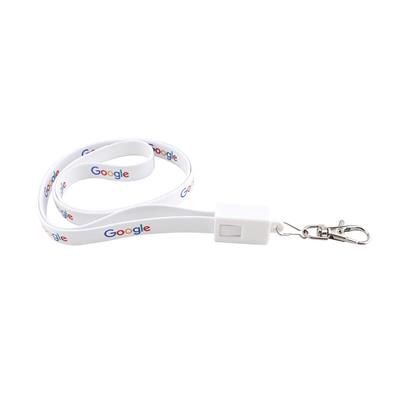 2-IN-1 CHARGER CABLE LANYARD