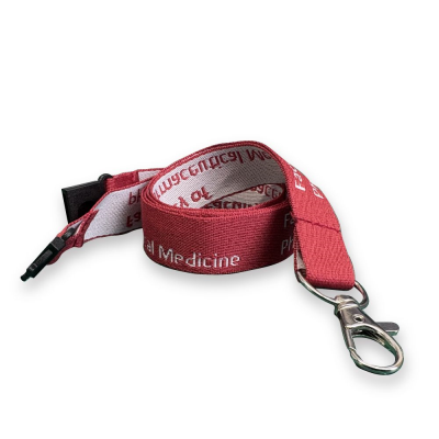 20MM EXECUTIVE WOVEN LANYARD