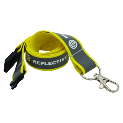 20MM REFLECTIVE LANYARD