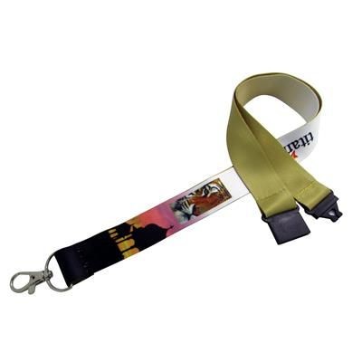 25MM FULL COLOUR PRINTED DYE SUBLIMATION POLYESTER LANYARD