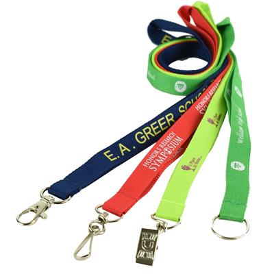 5 & 8 INCH POLYESTER LANYARD