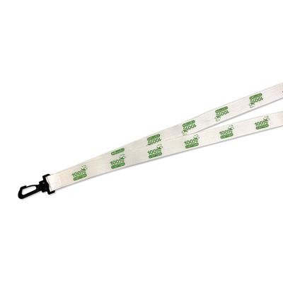 COTTON LANYARD - ECO FRIENDLY, SCREEN PRINTED LANYARD