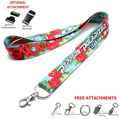 CUSTOM 1 INCH DYE-SUBLIMATION LANYARD