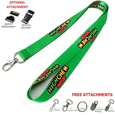 CUSTOM 5 & 8 INCH DYE-SUBLIMATION LANYARD