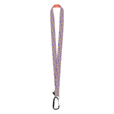 CUSTOM SUBLIMATION LANYARD in Black