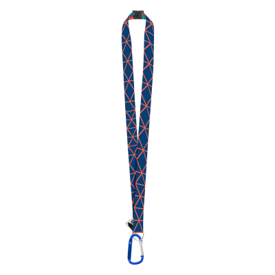 CUSTOM SUBLIMATION LANYARD in Blue