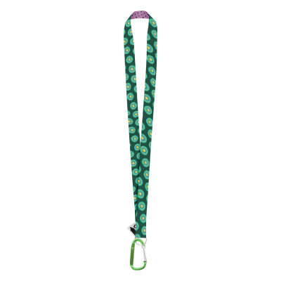 CUSTOM SUBLIMATION LANYARD in Green