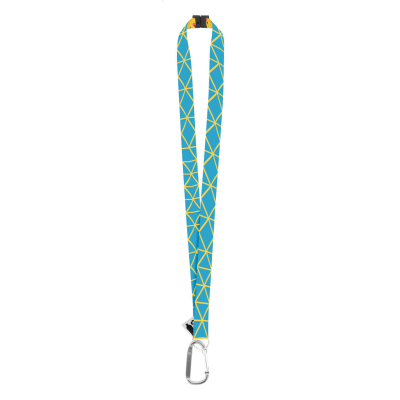 CUSTOM SUBLIMATION LANYARD in Silver