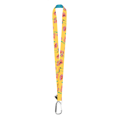 CUSTOM SUBLIMATION LANYARD in Silver