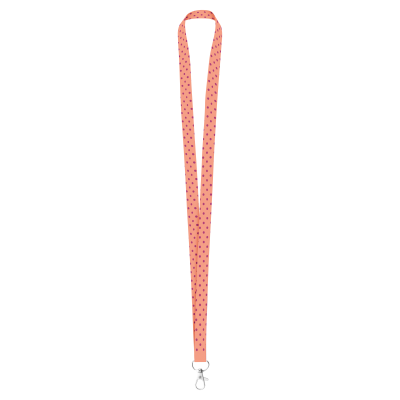 CUSTOM SUBLIMATION LANYARD in White - PROMOTIONAL CORPORATE GIFT