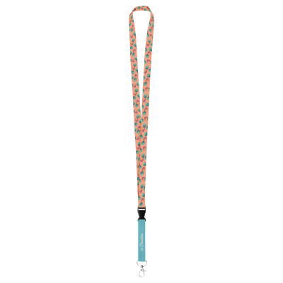 CUSTOM SUBLIMATION LANYARD in White