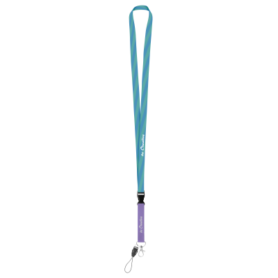 CUSTOM SUBLIMATION LANYARD in White