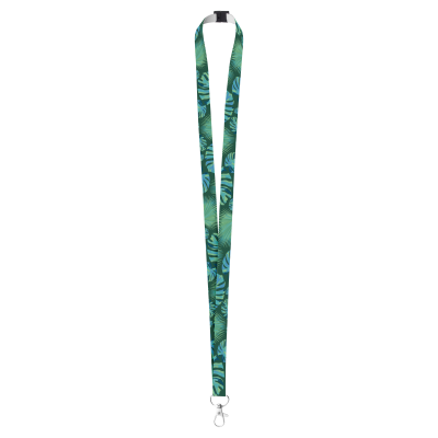 CUSTOM SUBLIMATION LANYARD in White