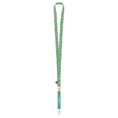 CUSTOM SUBLIMATION LANYARD in White