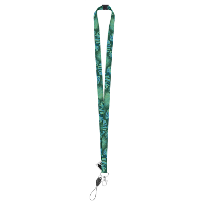 CUSTOM SUBLIMATION LANYARD in White