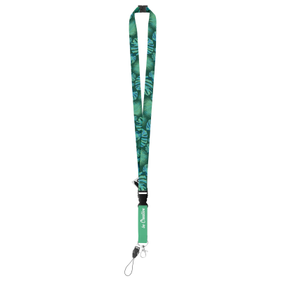 CUSTOM SUBLIMATION LANYARD in White