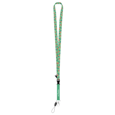 CUSTOM SUBLIMATION LANYARD in White